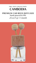 Load image into Gallery viewer, Cambodia- Car Reed Diffuser