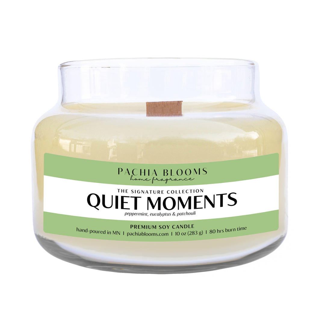 Quiet Moments- 10 oz Soy Candle